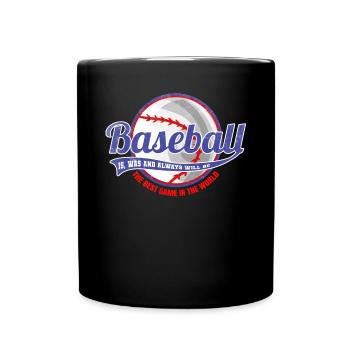 Le baseball est le meilleur sport au monde - Mug uni - noir - Devant