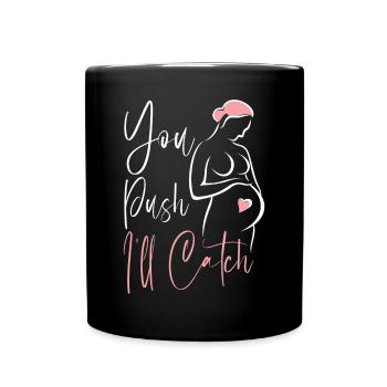 LD Labour And Delivery Nurse - Full Colour Mug - black - Front