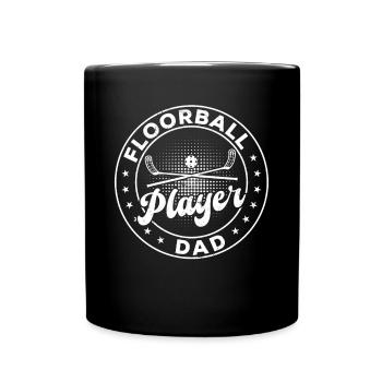 Floorball Joueur Papa Jeu de Floorball Floorball Papa - Mug uni - noir - Devant