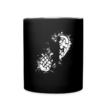 Funny Hiking Gift - Full Colour Mug - black - Front