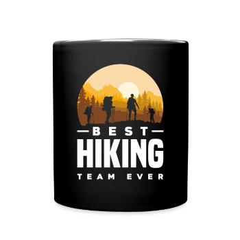 Cadeau de randonnée drôle - Mug uni - noir - Devant