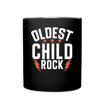 Oldest Child Gifts - Full Colour Mug - black - Front