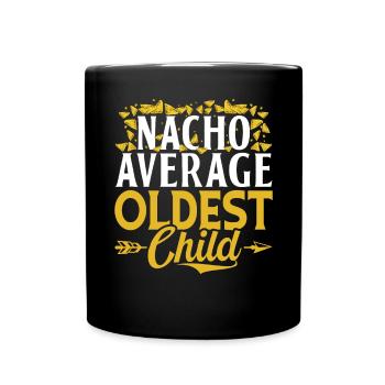 Oldest Child Gifts - Full Colour Mug - black - Front