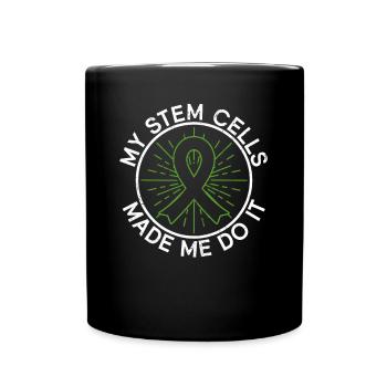 Stem Cell Transplant Stem Cell Donor Stem Cell - Full Colour Mug - black - Front