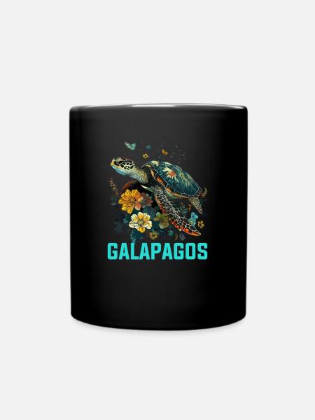 Galapagos Islands, ecuador Galapagos - Tasse einfarbig - Schwarz