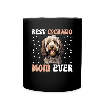 Cockapoo Dog Breeded Pet Best Cockapoo Mom ever - Mug uni - noir - Devant