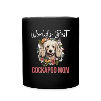 Cockapoo Dog Breeded Pet World’s Best Cockapoo Mom - Mug uni - noir - Devant