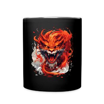 Fiery Dragon 2024 - Full Colour Mug - black - Front