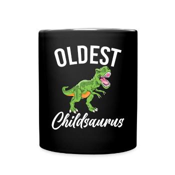 Oldest Child Gifts - Full Colour Mug - black - Front
