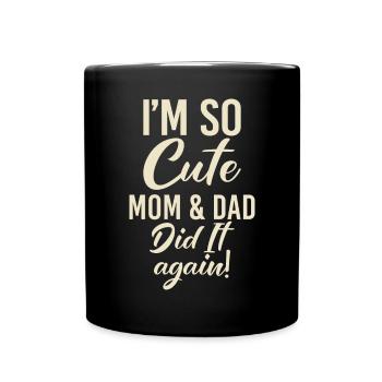 Oldest Child Gifts - Full Colour Mug - black - Front