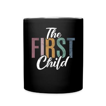 Oldest Child Gifts - Full Colour Mug - black - Front