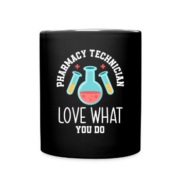 Apothecary Apothecary Apothecary Pharmacy Gift - Full Colour Mug - black - Front