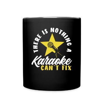 Chanteur de karaoké Chanteur de karaoké Musique - Mug uni - noir - Devant