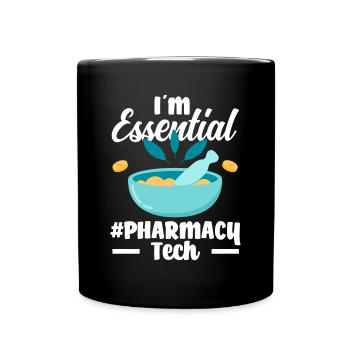 Apothecary Apothecary Apothecary Pharmacy Gift - Full Colour Mug - black - Front