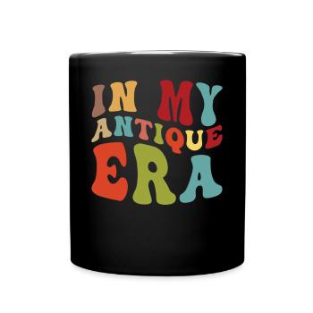 Antique Collector Enthusiast Design - Vintage In - Full Colour Mug - black - Front