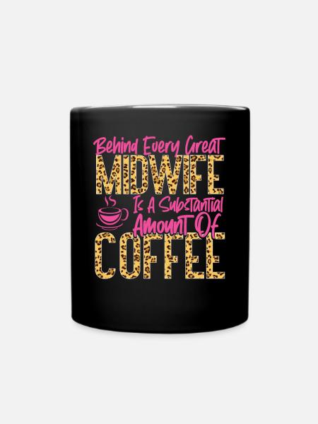 Infirmière Sage-Femme Accoucheuse Café - Mug uni - noir