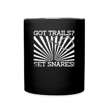 Animal Wire Snare - Full Colour Mug - black - Front