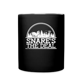 Animal Wire Snare - Full Colour Mug - black - Front