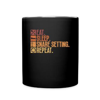 Animal Wire Snare - Full Colour Mug - black - Front