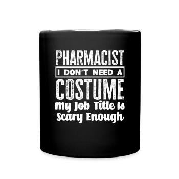 Apothecary Apothecary Apothecary Pharmacy Gift - Full Colour Mug - black - Front