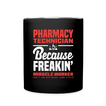 Apothecary Apothecary Apothecary Pharmacy Gift - Full Colour Mug - black - Front