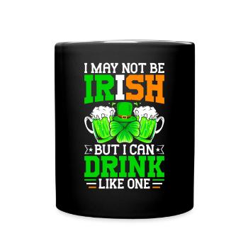 Fête de la Saint-Patrick - Mug uni - noir - Devant