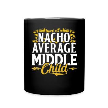 Middle Child Gifts - Full Colour Mug - black - Front