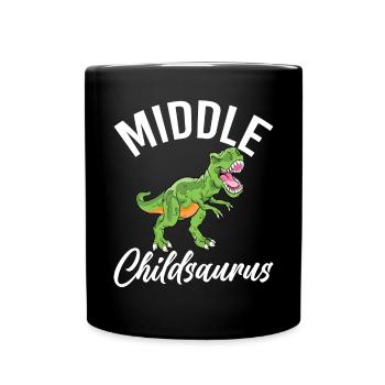 Middle Child Gifts - Full Colour Mug - black - Front