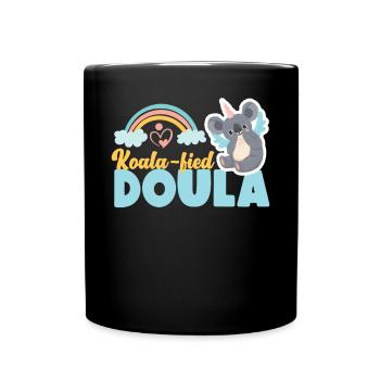 Doula accoucheuse Koala - Mug uni - noir - Devant