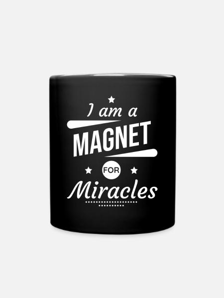 Positive Affirmations Inspirational Quote - Full Colour Mug - black