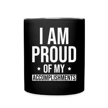 Citations inspirantes d’affirmations positives - Mug uni - noir - Devant