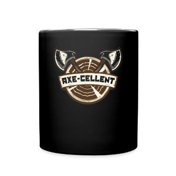 Axe Cellent Axe Throwing Competition Game Axe - Full Colour Mug - black - Front