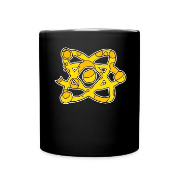 Symbole de la science Fromage scientifique - Mug uni - noir - Devant