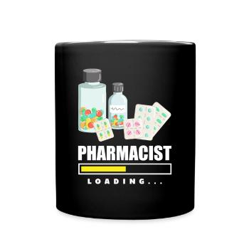 Apothecary Apothecary Apothecary Pharmacy Gift - Full Colour Mug - black - Front