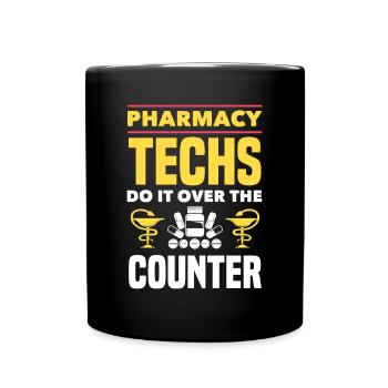Apothecary Apothecary Apothecary Pharmacy Gift - Full Colour Mug - black - Front