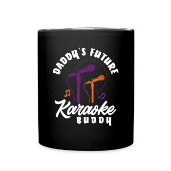 Chanteur de karaoké Chanteur de karaoké Musique - Mug uni - noir - Devant