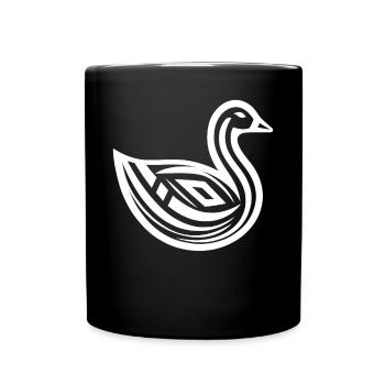Zodiaque amérindien d’oie - Mug uni - noir - Devant