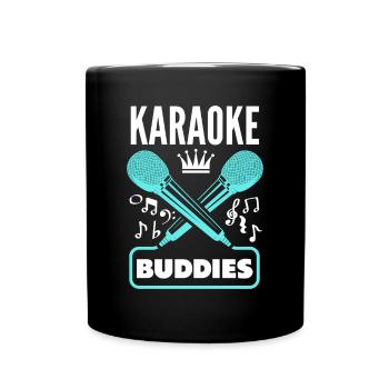 Chanteur de karaoké Chanteur de karaoké Musique - Mug uni - noir - Devant