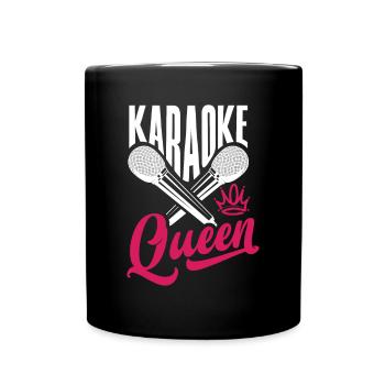 Chanteur de karaoké Chanteur de karaoké Musique - Mug uni - noir - Devant
