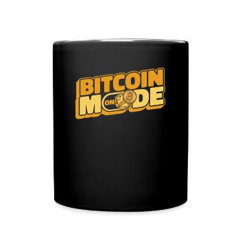 Mode Bitcoin Sur Blockchain Crypto Crypto - Mug uni - noir - Devant