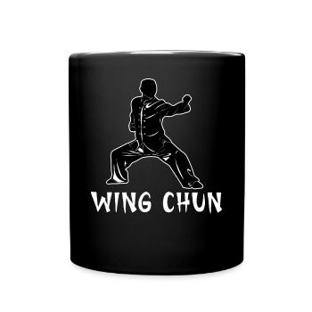 Wing Chun - Mug uni - noir - Devant