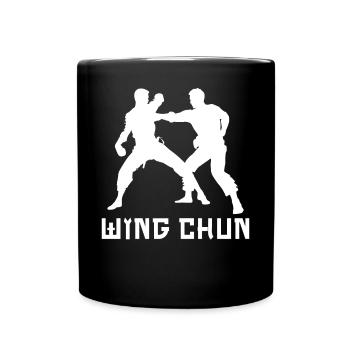 Wing Chun - Mug uni - noir - Devant
