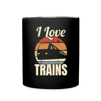 Railroad Love - Full Colour Mug - black - Front