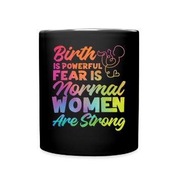 LD Labour And Delivery Nurse - Full Colour Mug - black - Front
