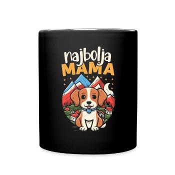 Najbolja maman I meilleur cadeau de fête des mères de maman - Mug uni - noir - Devant