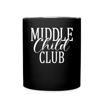 Middle Child Gifts - Full Colour Mug - black - Front