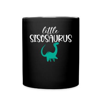 Youngest Child Gift - Full Colour Mug - black - Front