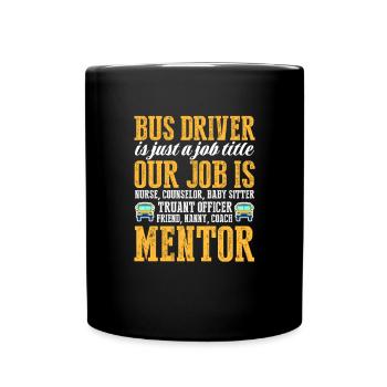Bus Driver Bus Driver Bus Schuhlbus Gift - Full Colour Mug - black - Front
