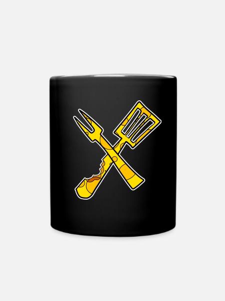 Koch Kochen Restaurant - Tasse einfarbig - Schwarz