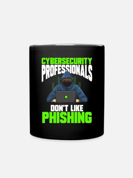 Cybersecurity Hacker IT-Sicherheit - Tasse einfarbig - Schwarz
